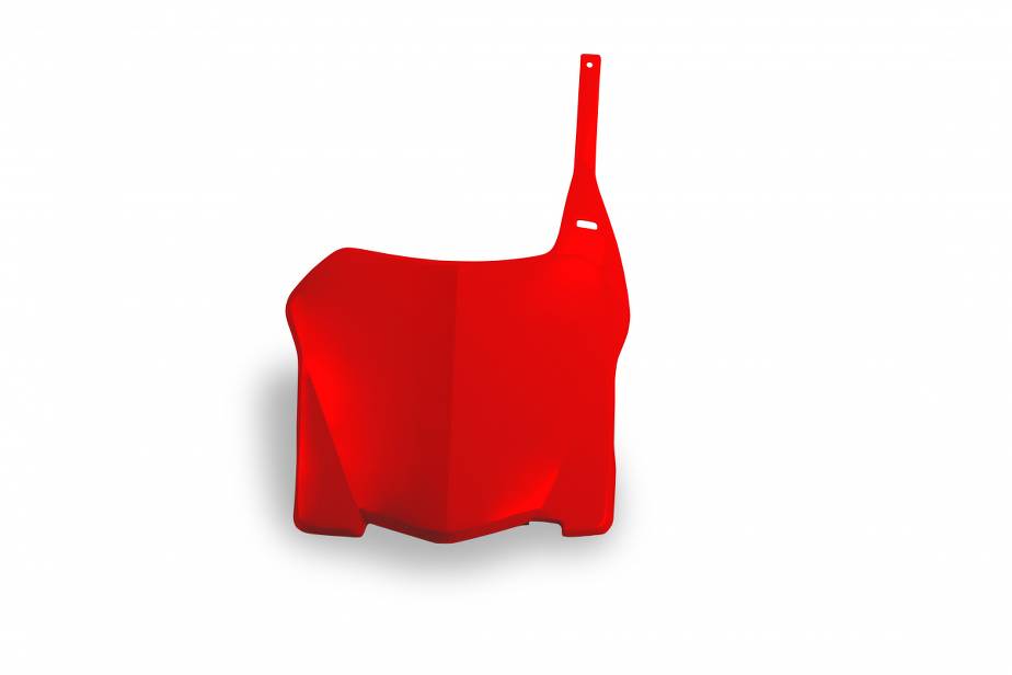 TABELLA PORTANUMERO ANTERIORE COMPATIBILE CON HONDA CRF 250R 2008-2009 rosso