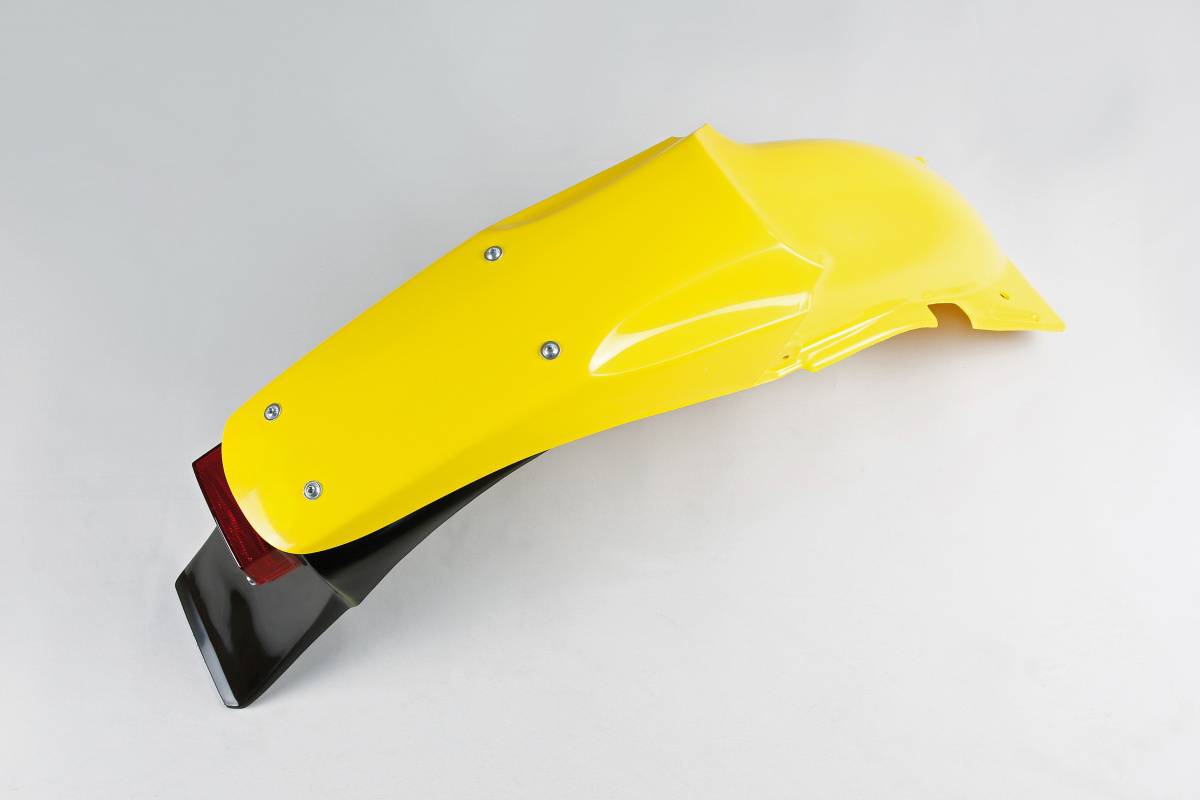 PARAFANGO POSTERIORE COMPATIBILE CON SUZUKI RM 125 1996-2000 / enduro giallo