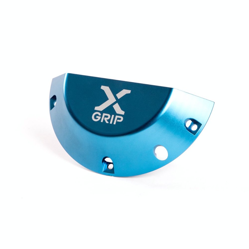 Protezione carter frizione XGrip blu Husqvarna TC 24 250 17 22