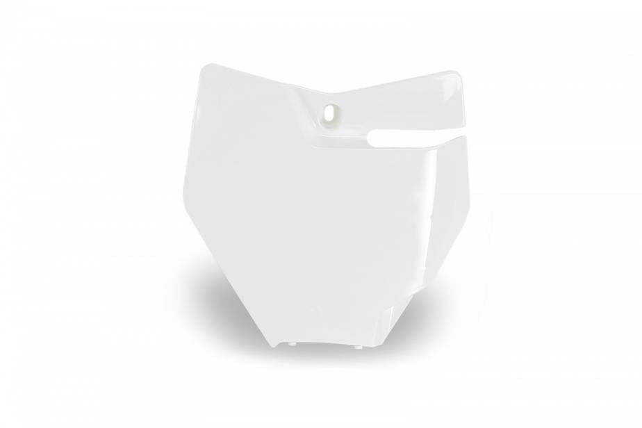 TABELLA PORTANUMERO ANTERIORE COMPATIBILE CON GAS GAS MC 85 2021-2024 bianco