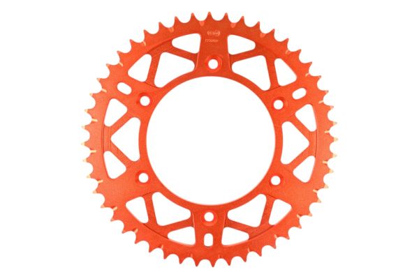 CORONA AFAM ERGAL AUTOPULENTE KTM EXC 125 (98-16) 51 DENTI ARANCIONE
