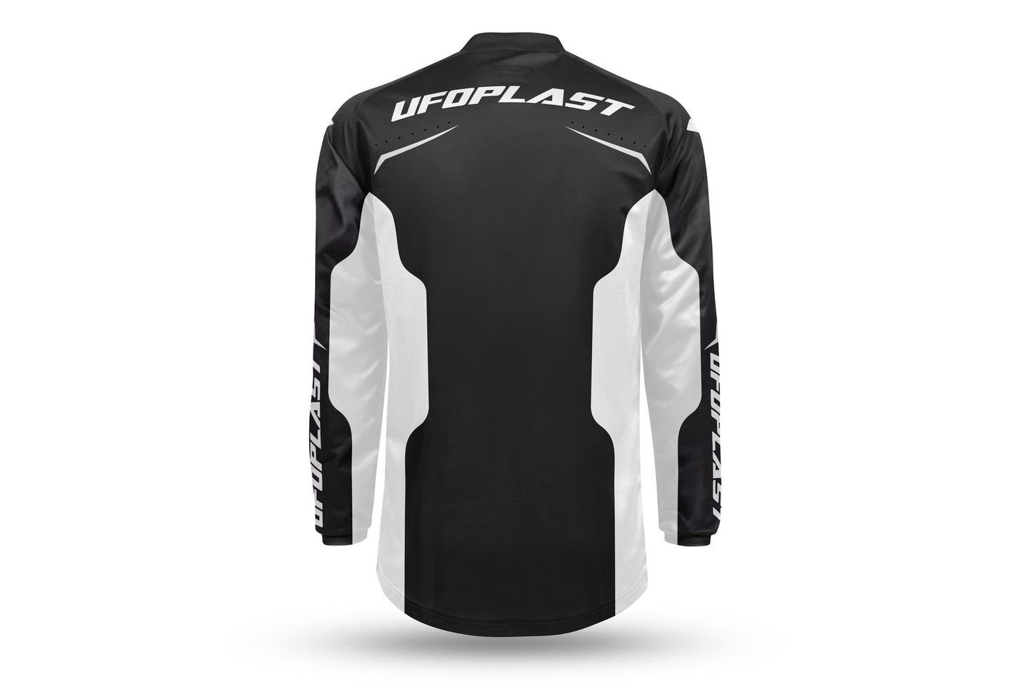 MAGLIA MOTOCROSS UFO OBLIVION NERO/BIANCO - retro