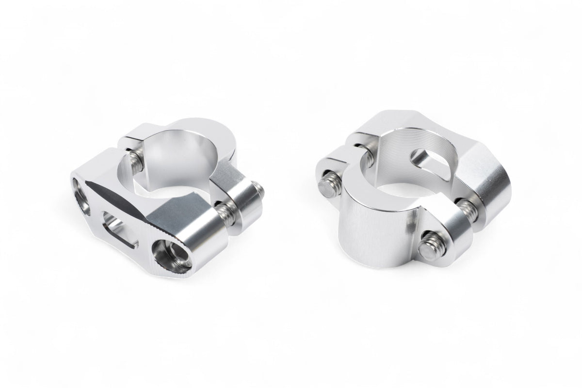 ACCESSORIO MANUBRIO SPESSORI IN ALLUMINIO ANODIZZATO DA 10MM PER RIALZARE MANUBRI DA Ø 28,6MM