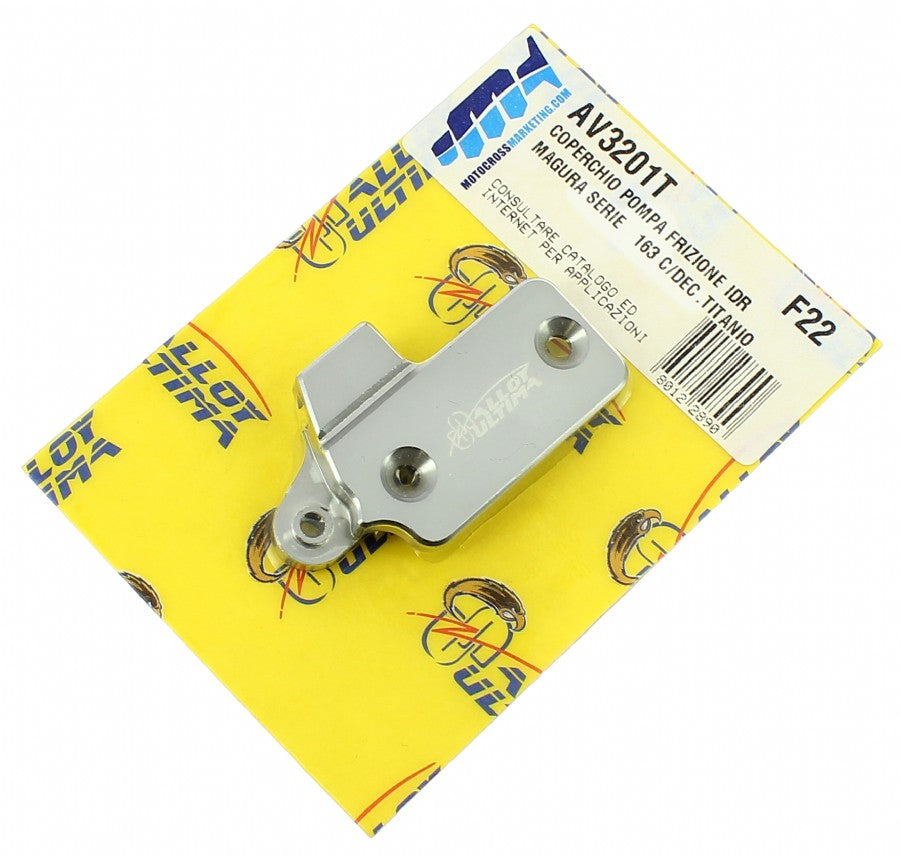 COPERCHIO POMPA FRIZIONE IDRAULICA MAGURA 163 CON DECOMPRESSORE - TITANIO MOTOCROSS MARKETING