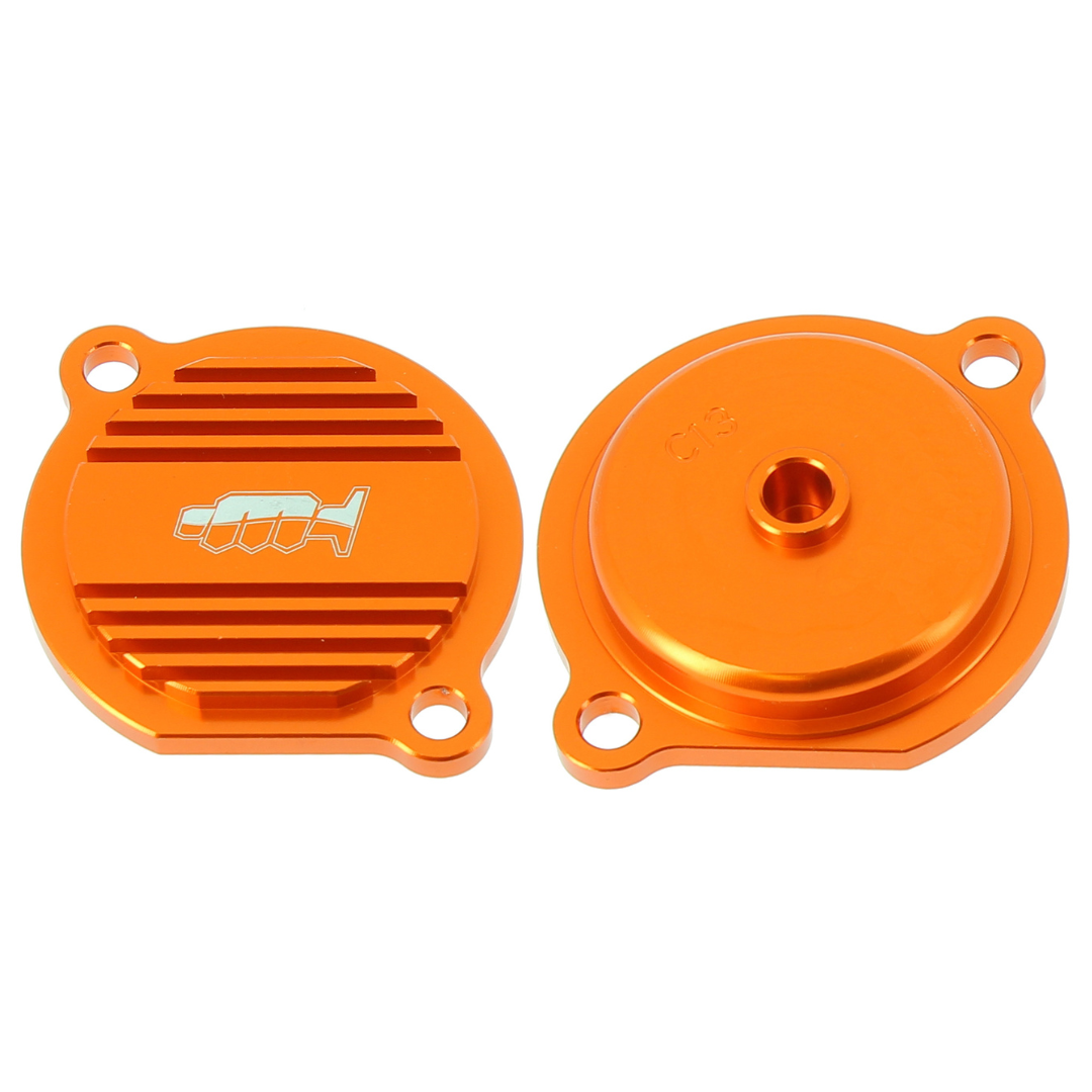 COPERCHIO FILTRO OLIO - ARANCIONE KTM LC8 ADVENTURE 950 (02-06) MOTOCROSS MARKETING