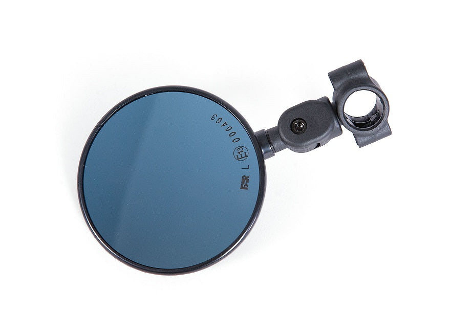 SPECCHIETTO RETROVISORE OMOLOGATO - Ø100MM - LUNGHEZZA 130MM - ATTACCO A COLLARE Ø22MM FAR