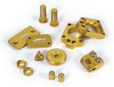 KIT PARTICOLARI IN ALLUMINIO - GIALLO SUZUKI RMZ 450 (05-26) MOTOCROSS MARKETING