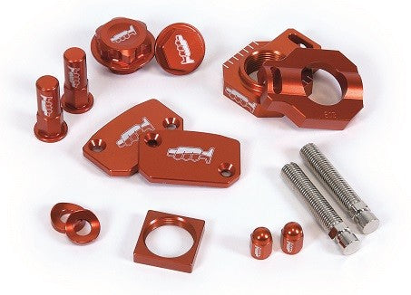 KIT PARTICOLARI IN ALLUMINIO - ARANCIONE KTM SX 250 (13-13) MOTOCROSS MARKETING