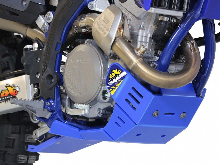 PARAMOTORE SHERCO 250 SEF R (25-26) AXP RACING 8MM BLU
