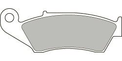 PASTIGLIE FRENO BREMBO YAMAHA YZ 125 (98-07) ANTERIORE SX