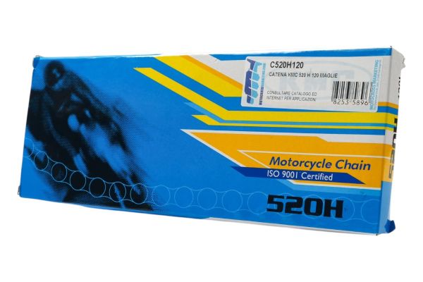 CATENA KMC 520 H - 120 MAGLIE - NERO