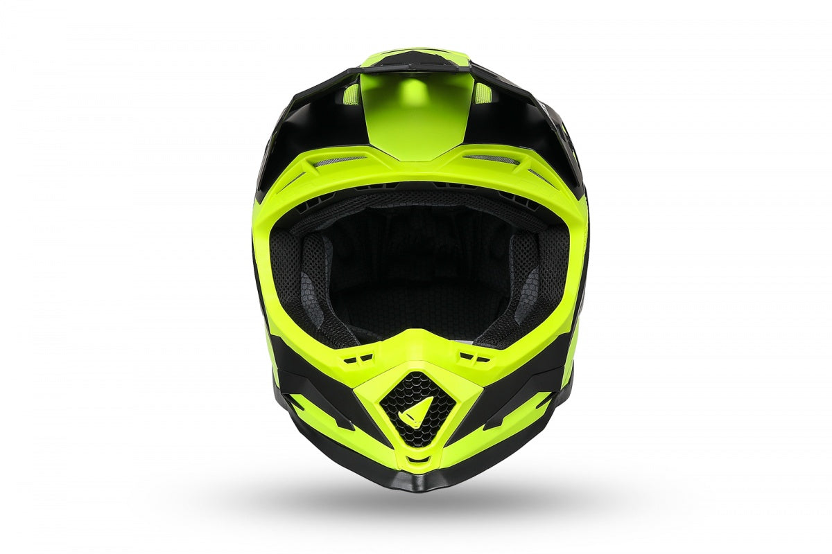 CASCO MOTOCROSS ECHUS / GIALLO/NERO