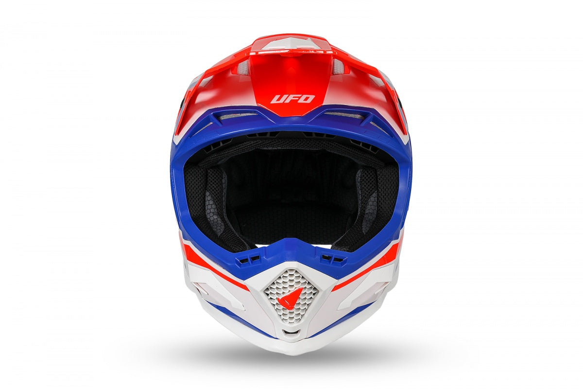 CASCO MOTOCROSS ECHUS / ROSSO/BLU