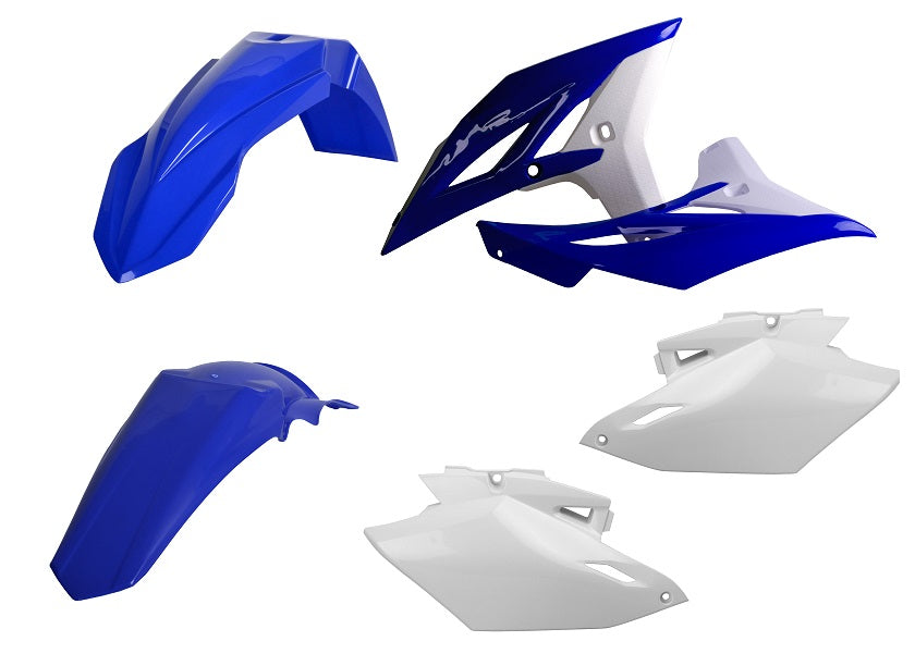 KIT PLASTICHE BLU YAM98/BIANCO YAMAHA WR 450 F (12-15) CEMOTO