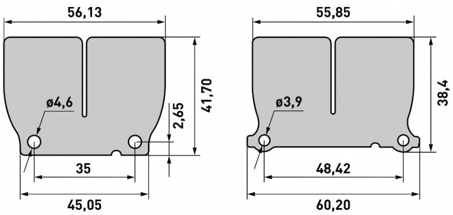LAMELLE PER V-FORCE3 (4 PZ) HUSQVARNA KTM KTM EXC 300 (14-19) CARBONO RACING