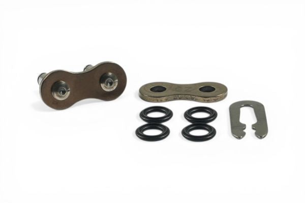 MAGLIA GIUNTO CZ - PER CATENA 520 ORH X-RING - NERO
