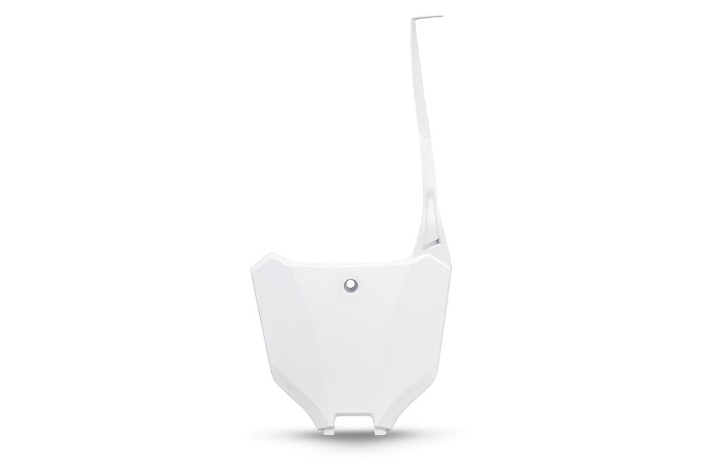 TABELLA PORTANUMERO ANTERIORE PER HONDA CRF 450R 2021-2026 / BIANCO - EXTENSION READY