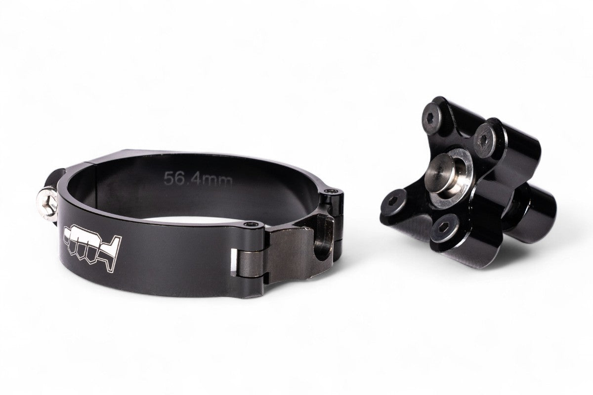 DISPOSITIVO CONTROLLO PARTENZA NERO - 1 POSIZIONE - Ø63,10MM HONDA CR 250 (02-07) MOTOCROSS MARKETING