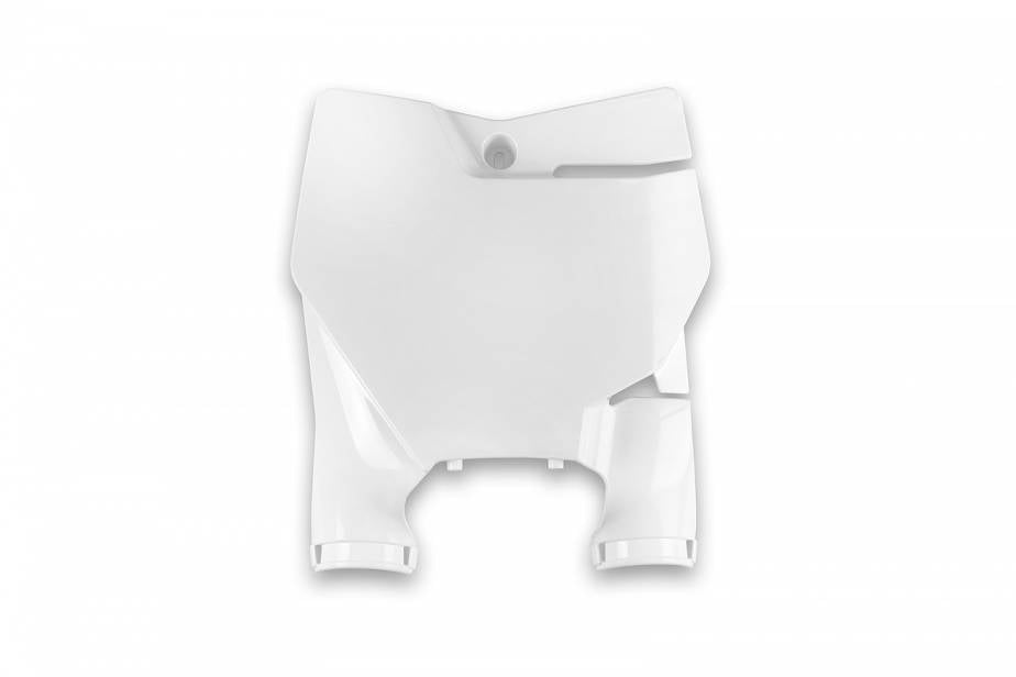 TABELLA PORTANUMERO ANTERIORE COMPATIBILE CON GAS GAS MC 85 2021-2024 / Stadium bianco