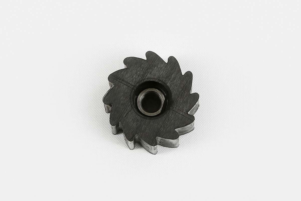 RICAMBI MISTI COMPATIBILE CON KAWASAKI KXF 450 2019-2023 / rotella tendicatena nero