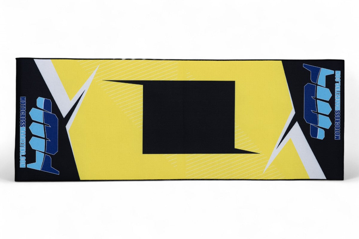 TAPPETO PADDOCK - GIALLO MOTOCROSS MARKETING