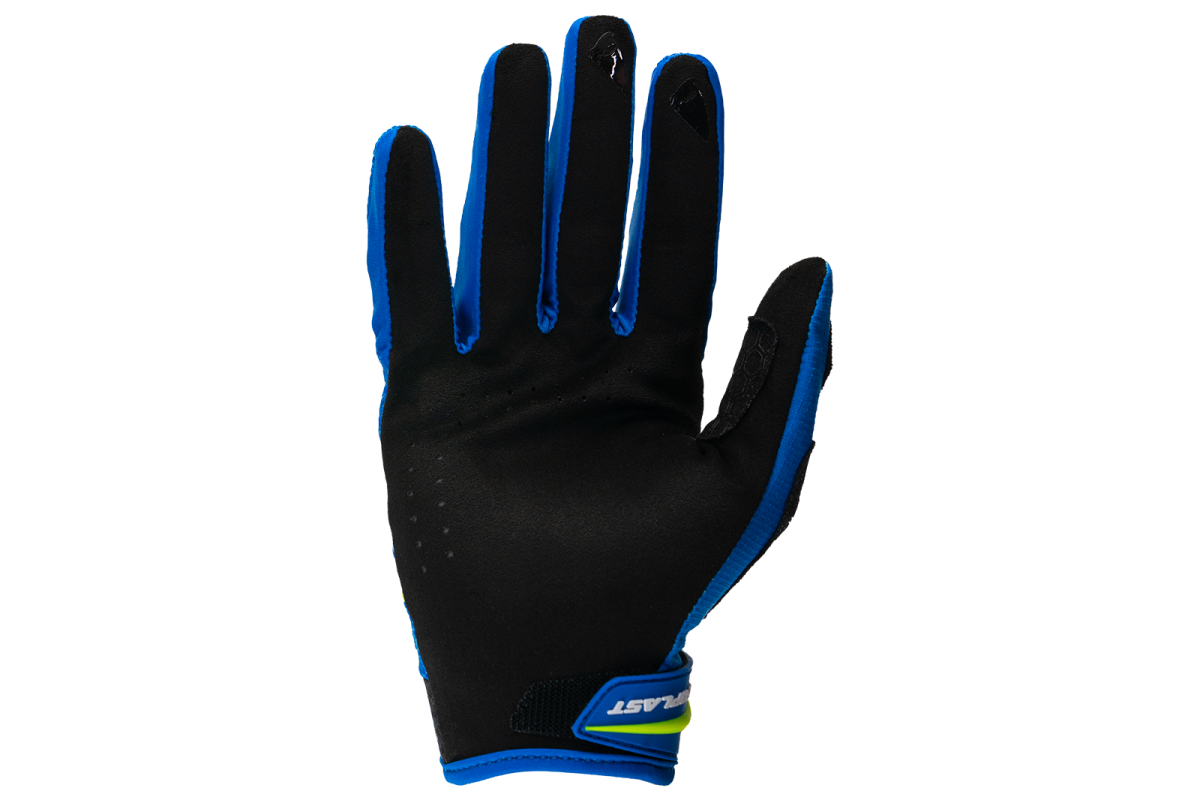 GUANTI MOTOCROSS/ENDURO HAYES / BLU/GIALLO