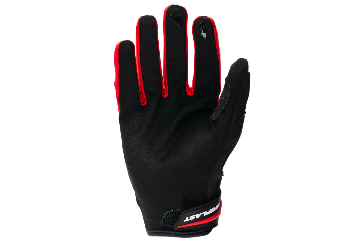 GUANTI MOTOCROSS/ENDURO HAYES / NERO/ROSSO