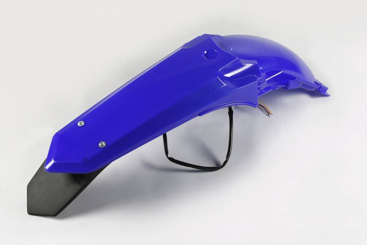 PARAFANGO POSTERIORE COMPATIBILE CON YAMAHA YZ 125 2015-2021 / enduro LED blu