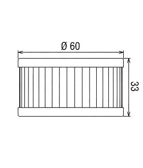 FILTRO OLIO SUZUKI DR 350 (90-00) - HIFLO