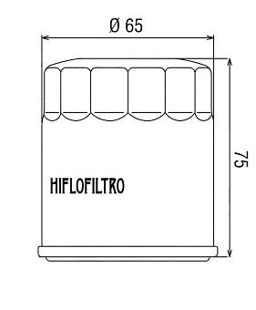 FILTRO OLIO HI-FLO KTM DUKE 640 (99-06) HIFLO FILTRO