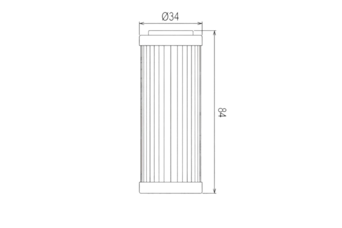 FILTRO OLIO TRIUMPH TRIUMPH TF 250E (25-26) - HIFLO
