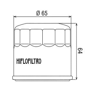 FILTRO OLIO HONDA XL 750 TRANSALP (23) - HIFLO