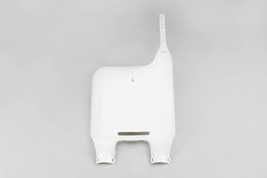 TABELLA PORTANUMERO ANTERIORE COMPATIBILE CON KTM MX 125 1990-1992 bianco