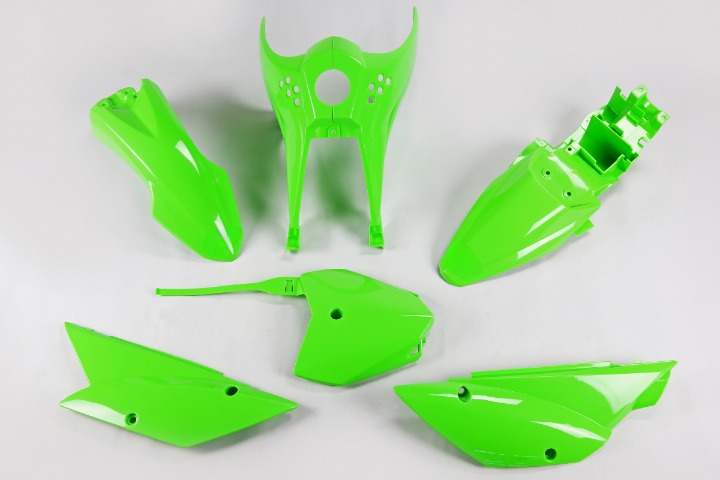 KIT-PLASTICHE-COMPATIBILE-CON-KAWASAKI-KLX-110-2010-2026-VERDE-026