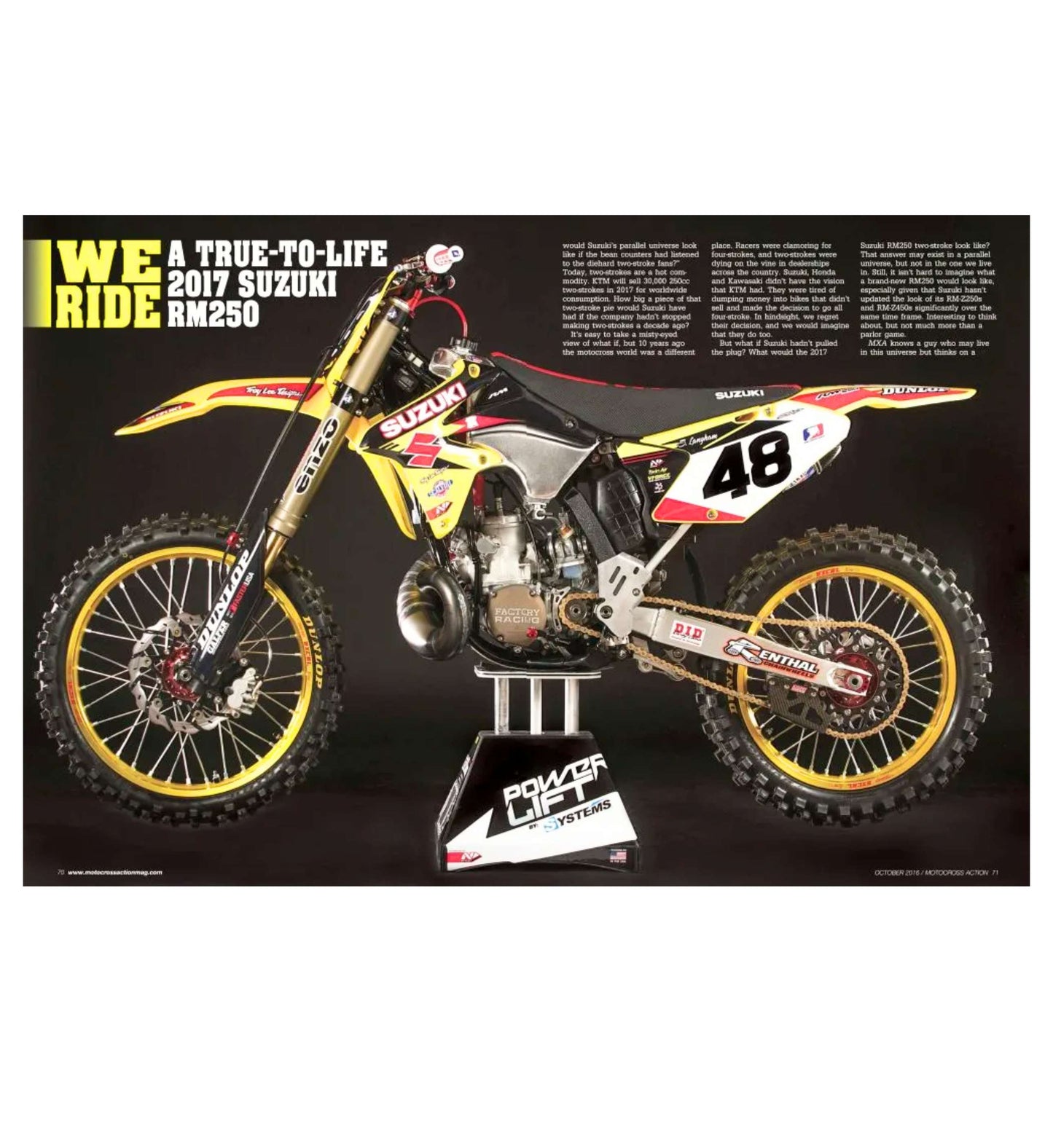 SERBATOIO IN ALLUMINIO SUZUKI RM 250 2001/2015 / WITH RADIATOR SCOOPS RMZ 450 (08/17)