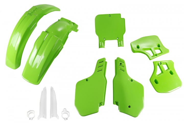 FULL-KIT-PLASTICHE-COMPATIBILE-CON-KAWASAKI-KX-500-1993-1995-VERDE-026
