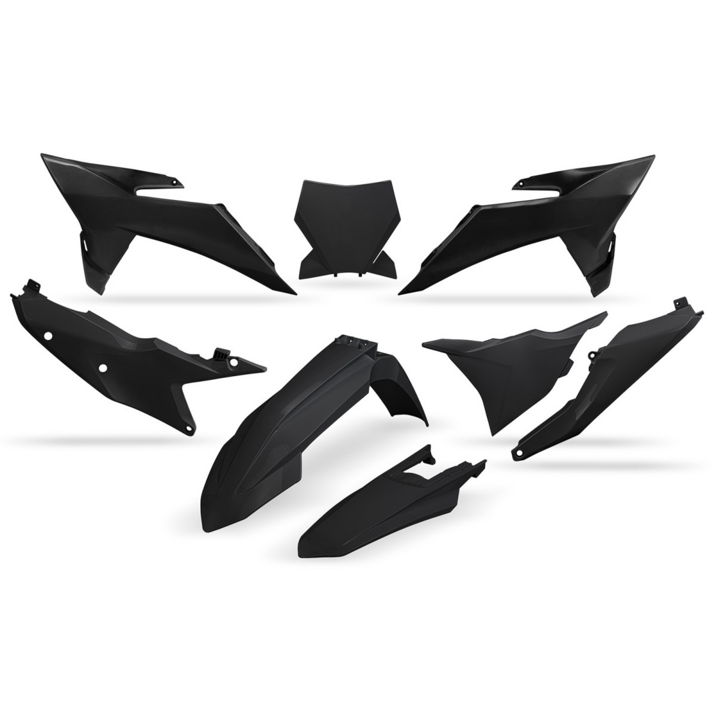 KIT PLASTICHE PER KTM SX-F 350 2025-2025 / NERO