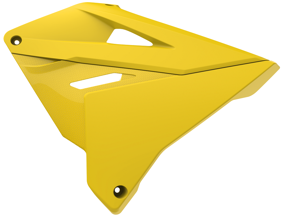 CONVOGLIATORI RADIATORI GIALLO RM01 PER KIT RESTYLING SUZUKI RM 125 (01-12) POLISPORT