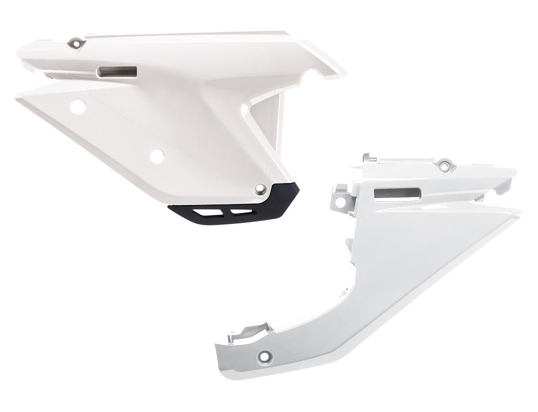 PORTANUMERI LATERALI BIANCO SHERCO 250 SEF-R (25-26) POLISPORT