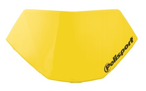 RICAMBIO TABELLA PORTANUMERO REMOVIBILE GIALLO RM01 PER HALO E HALO LED POLISPORT