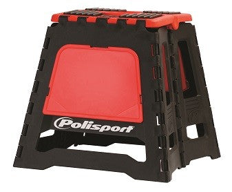CAVALLETTO PIEGHEVOLE BIKE STAND - ROSSO POLISPORT