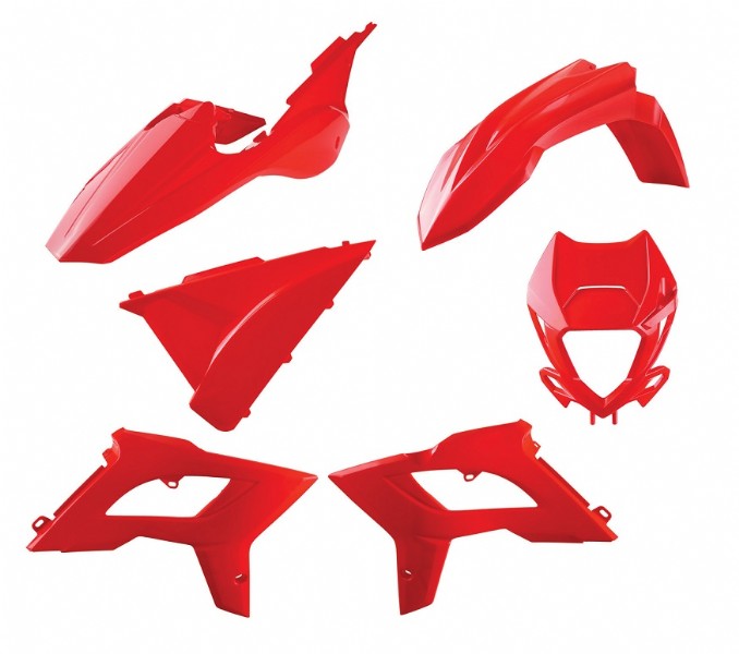 KIT PLASTICHE RESTYLING ROSSO BETA RR 480 (18-19) POLISPORT