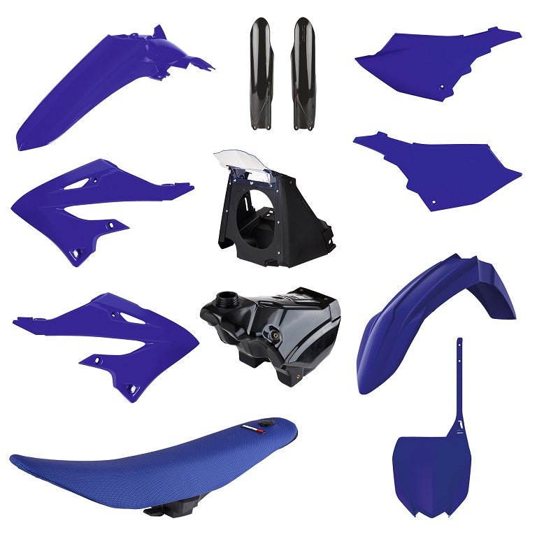 KIT RESTYLING COMPLETO CON SELLA E SERBATOIO BLU YAM98 YAMAHA YZ 250 (02-21) POLISPORT
