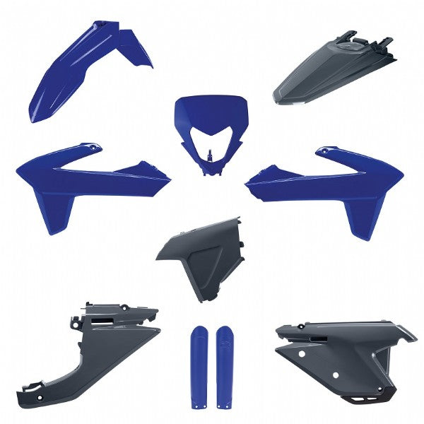 KIT PLASTICHE BLU/NARDO GREY SHERCO 250 SEF-R (25-26) POLISPORT