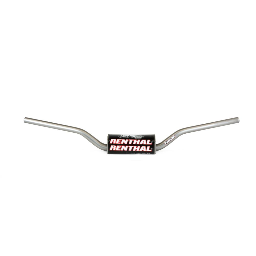MANUBRIO SENZA TRAVERSINO RENTHAL FATBAR 672 KTM SX-SX-F 09-12 SUZI RM-RMZ 06-13 YAM YZ-F 18-21 GRIGIO TITANIO