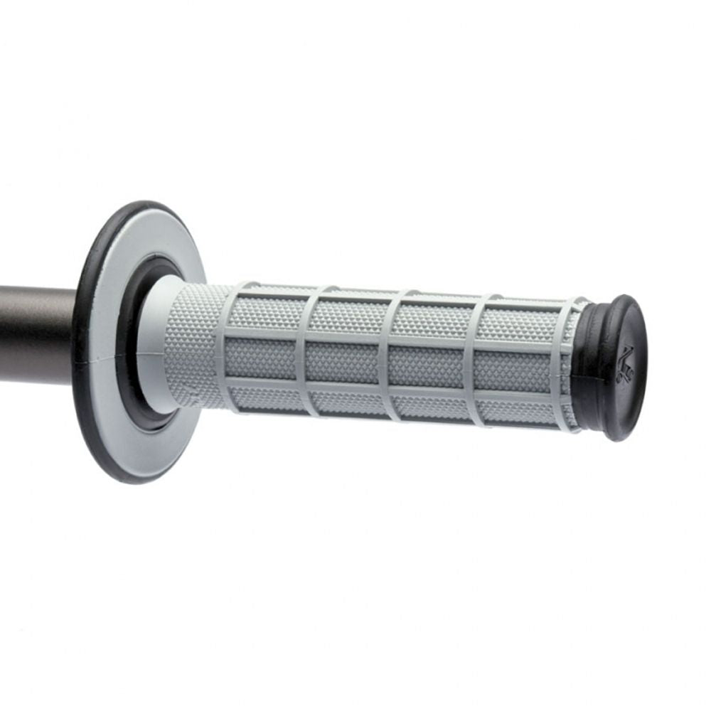 MANOPOLE RENTHAL DUAL MX FULL WAFFLE GRIGIO-NERO