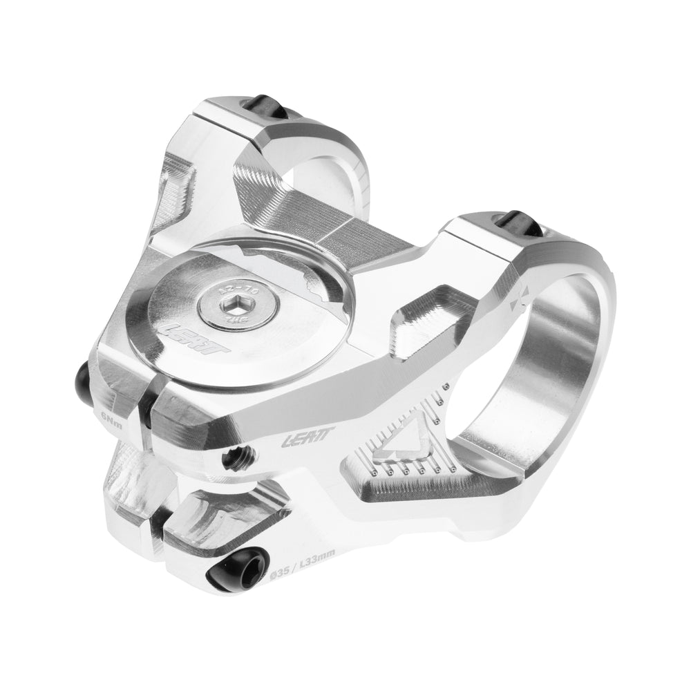 ATTACCHI MANUBRIO LEATT ATTACCO GRAVITY 6.0 ARGENTO 33MM