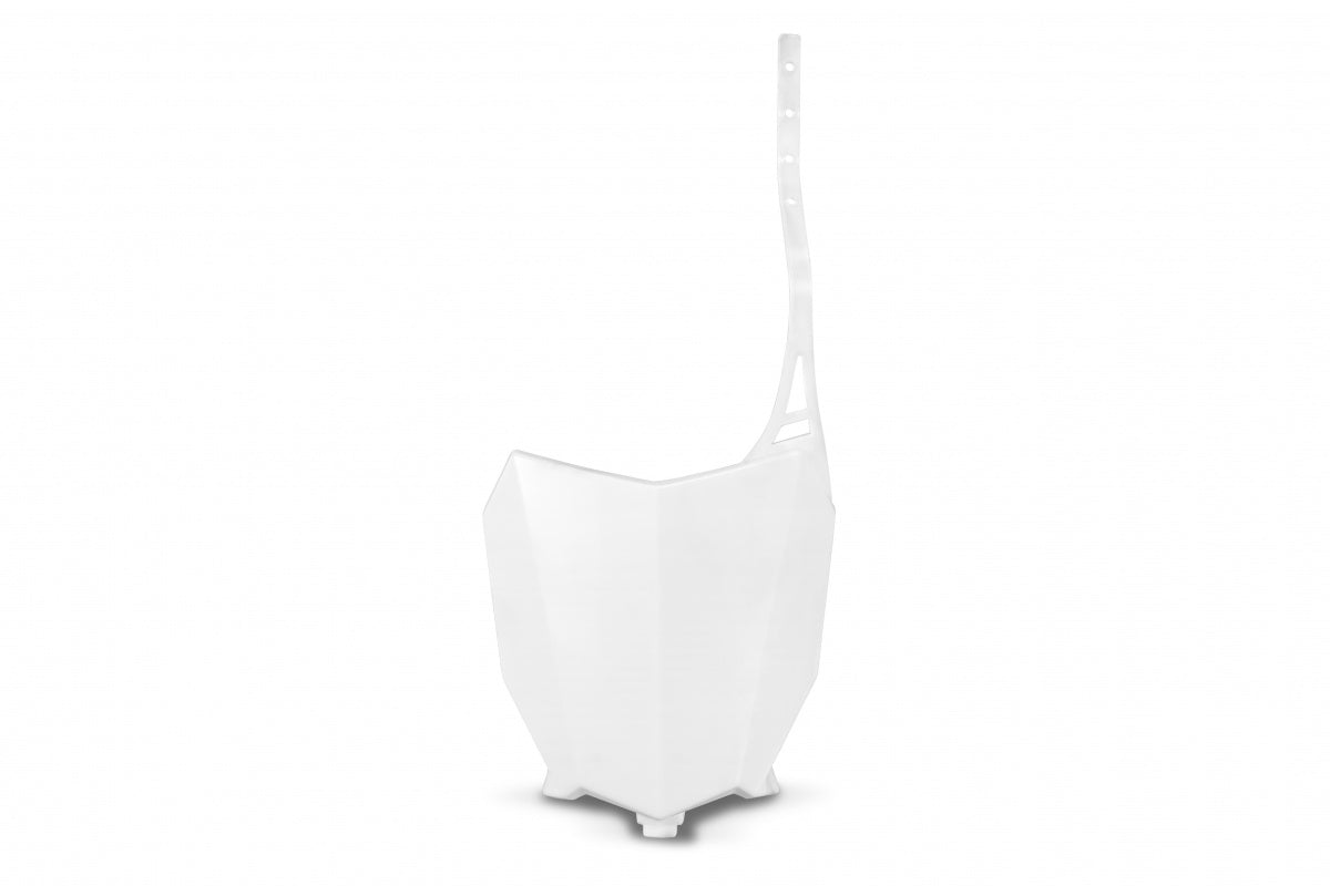 PLAQUE FRONTALE UFOPLAST POUR HONDA CRF 110F 2019-2025 / BLANC 041