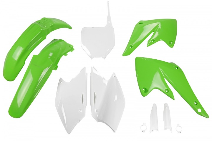 FULL-KIT-PLASTICHE-COMPATIBILE-CON-KAWASAKI-KXF-250-2004-2005-OEM-999