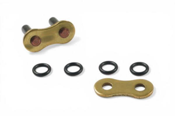 MAGLIA RIBADIRE RK - PER CATENA 520 SO O-RING - ORO